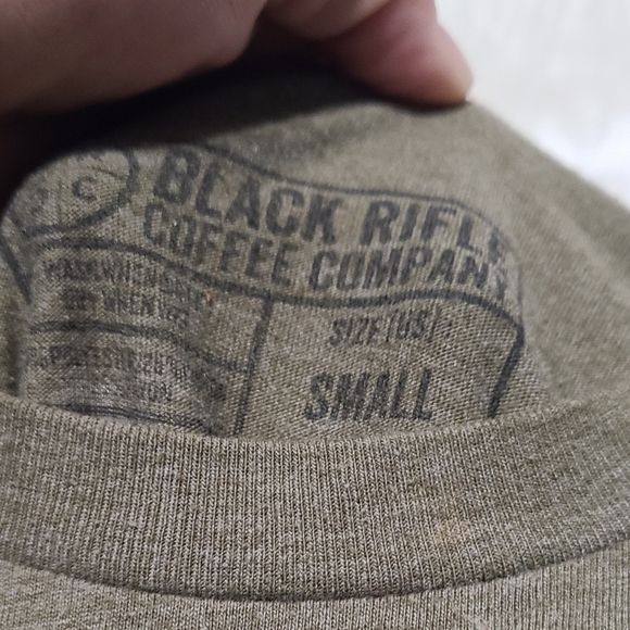 Black Rifle Men's Coffee Or Die Short Sleeve Tee Size S - Picture 3 of 3